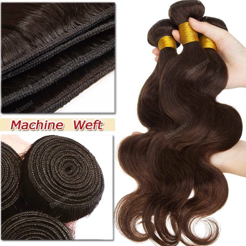 Brazilian 3Bundles 300G Unprocessed Virgin Human Hair Extensions Weave Straight