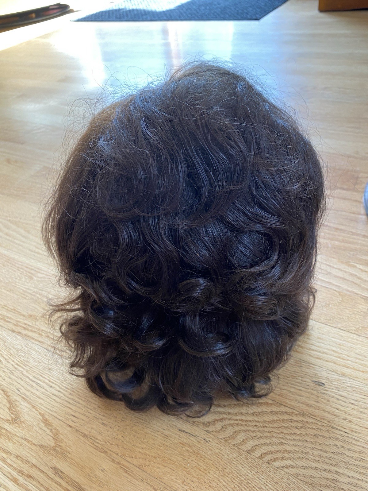 Vintage Italian Human Hair Wig