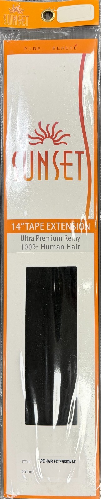 Sepia Sunset Ultra Premium Remy Human Hair 14″ Tape-In Extensions 12pcs #14/24