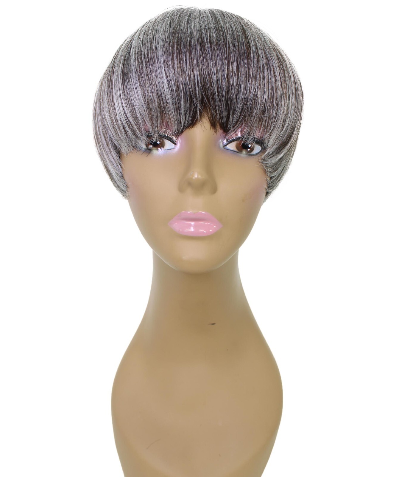 LUXLUXE Alyssa Straight Bob 9″ Full Wig Ful Cap Wig Heat Resistant Fiber