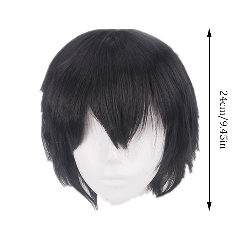 Universal Synthetic Colorful Short Natural Cosplay Wigs Men Hair Party Hairstyle