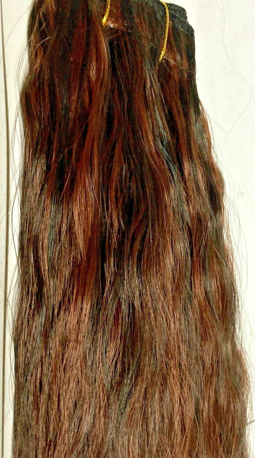 1 Pack Most Advanced Synthetic Wavy Hair Extensions Tangle Free 18″ Color:#2