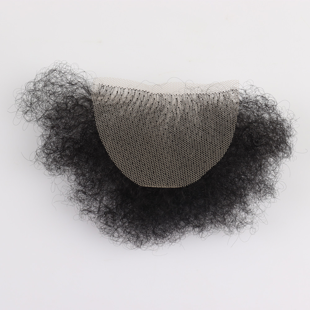 Fake Pubic Hair One Piece Silicone Doll Wig High Temperature Wire Beard