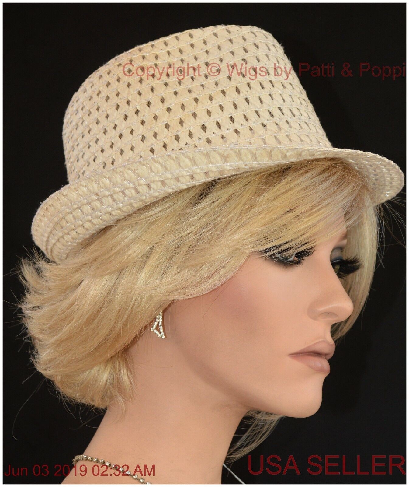 Charlotte Tressallure Rooted Blond Silky Sand tousled Bob TIMELESS STYLE -1