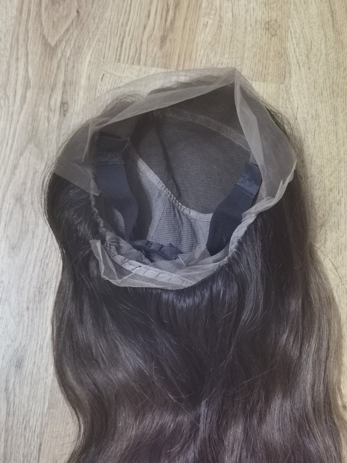 Quality European Full Lace Brown Human Hair wig 24″ New