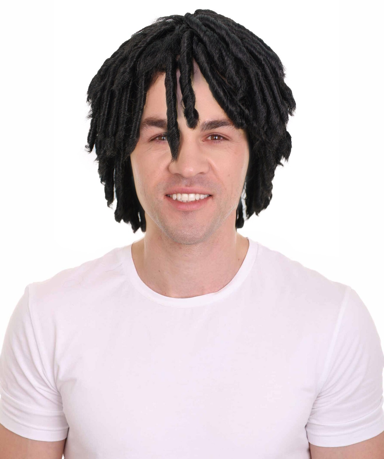 Adult Men’s Jamaican-British Musician Dreadlock Wig,Capless Cap,HM-1631