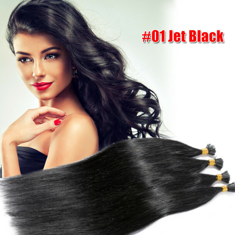 200 Strands I Tip Stick Pre-bonded Keratin 100% Remy Human Hair Extensions THICK