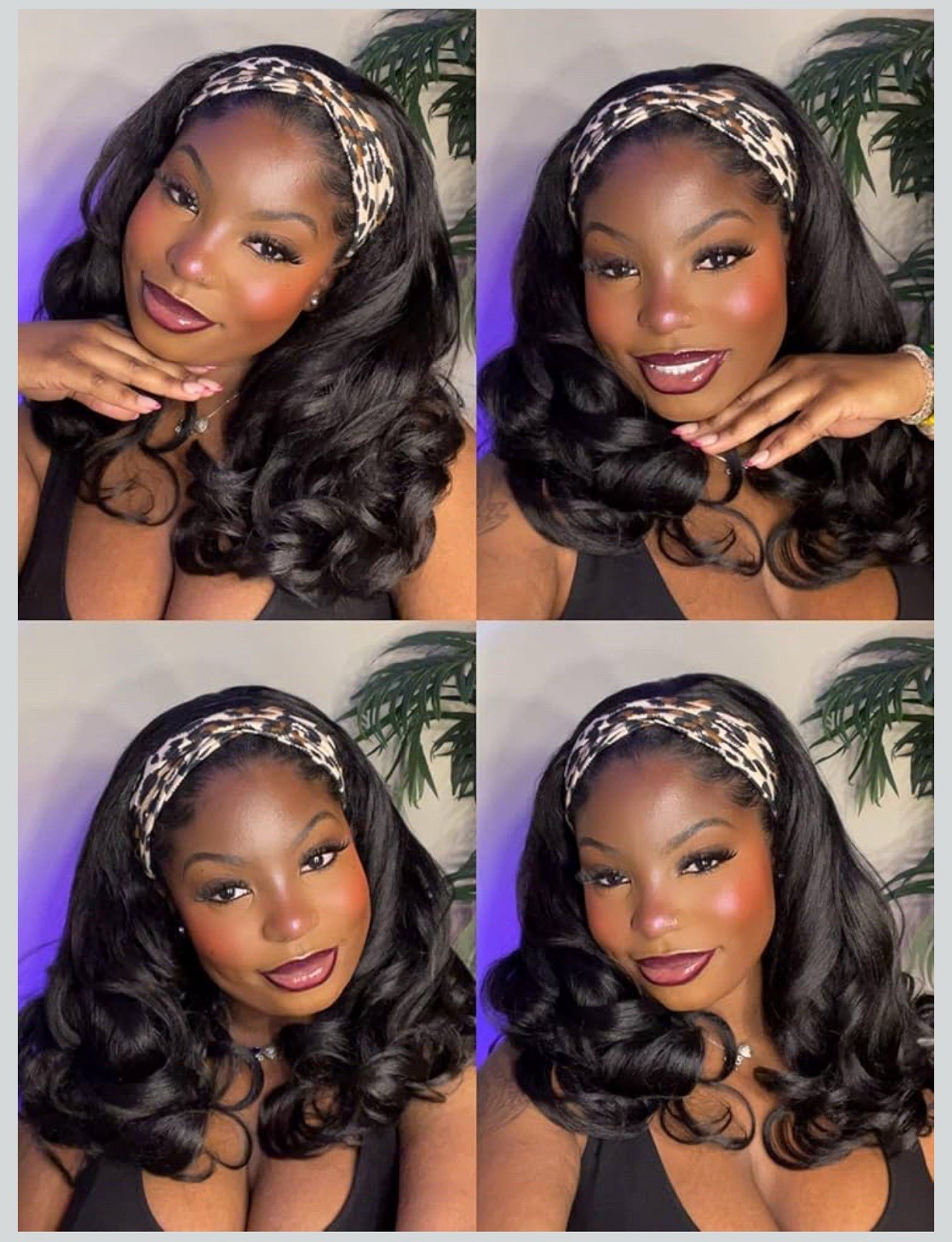 quickwig Yaki Curly Half Wig Body Wave Glueless Synthetic 3 In 1 Seamless Kinky