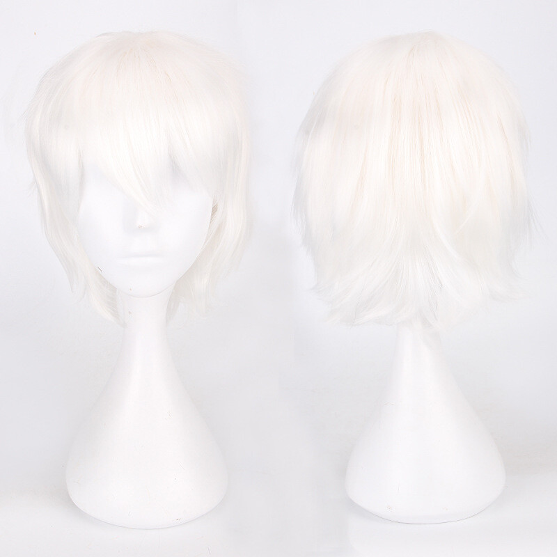 Cosplay Anime Wig Universal Color Harajuku Reverse Men’s Short Hair Reverse