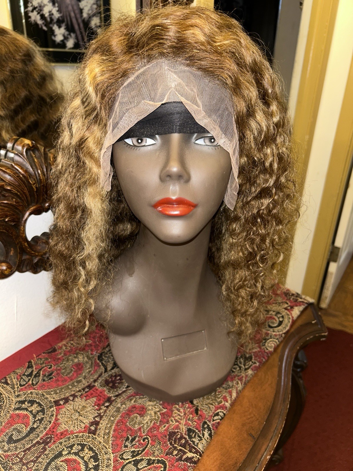 Wavy Color 4/27 Human Hair Lace wig