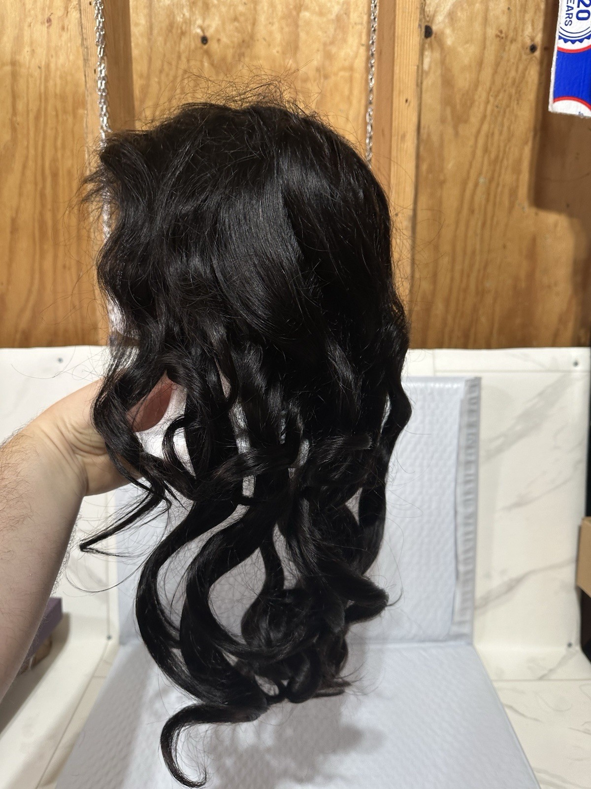 Luvme Human Hair Wig ALL DAY COMFORT WIG Long Hair New In Box!.