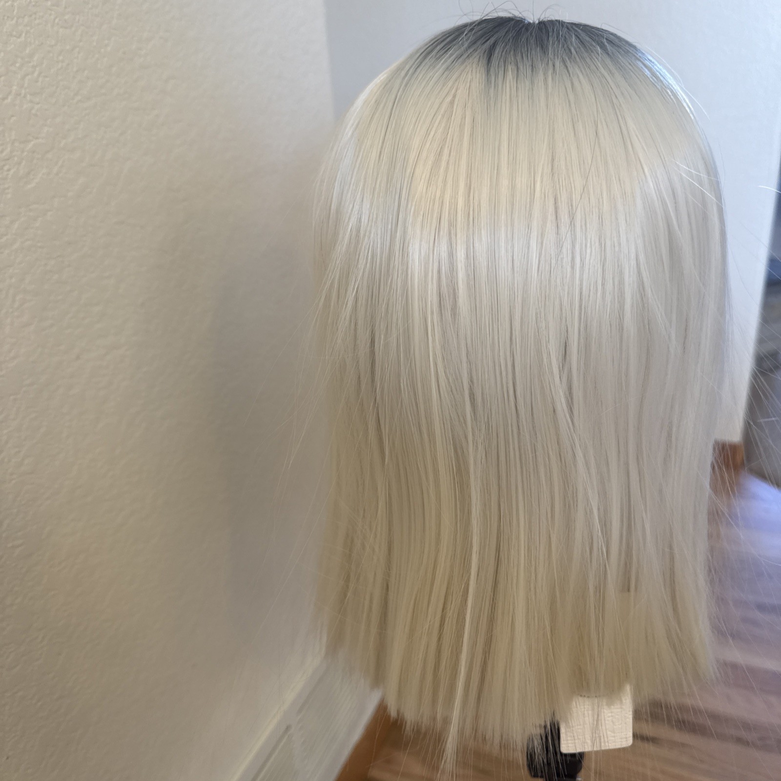 New | Bellami Leyla Synthetic Wig | 15inch | 230g Lace Front New Tags 17 Rooted