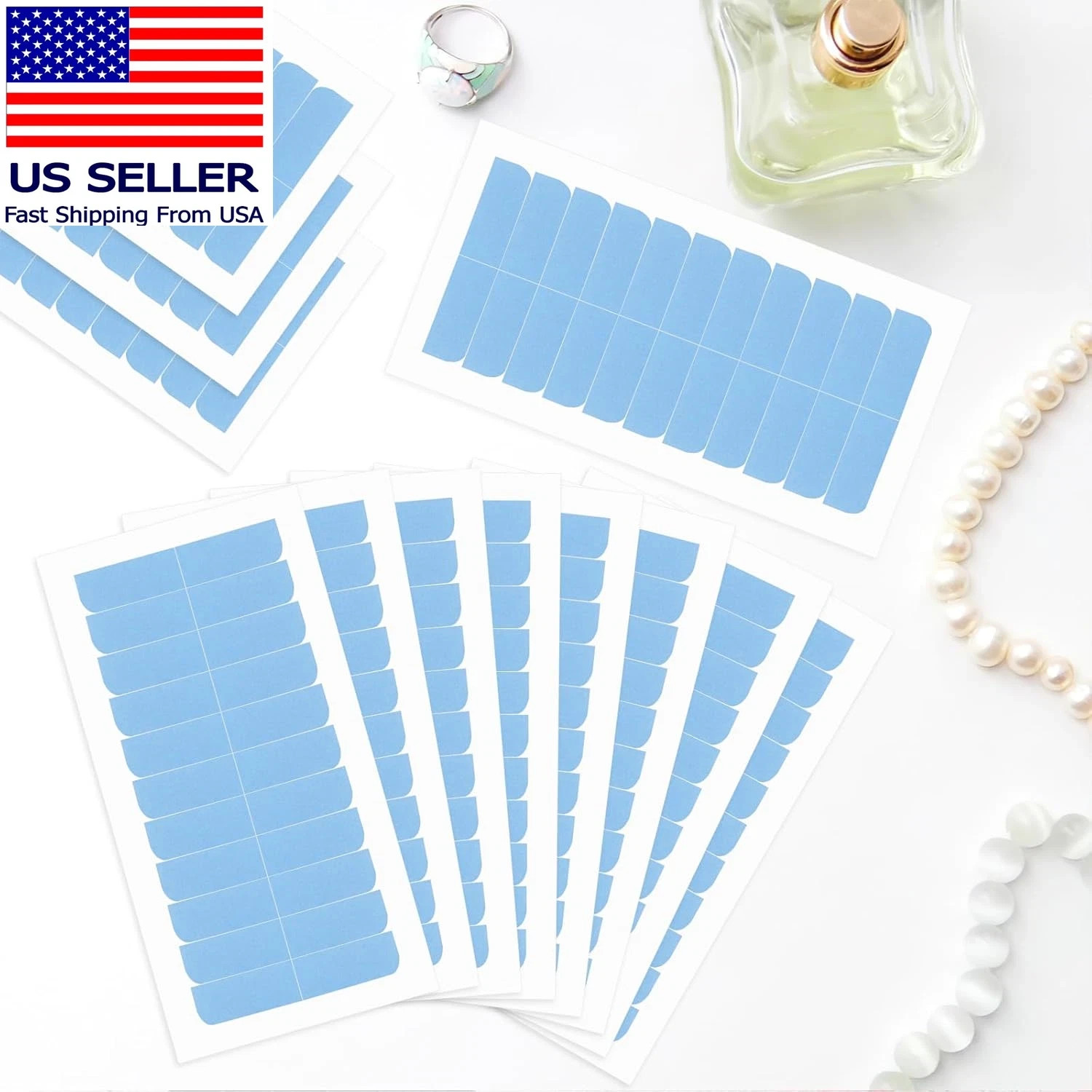 Hair Extension Tape, 120Pcs Tape Replacement, Double Sided Strong Hair Extension