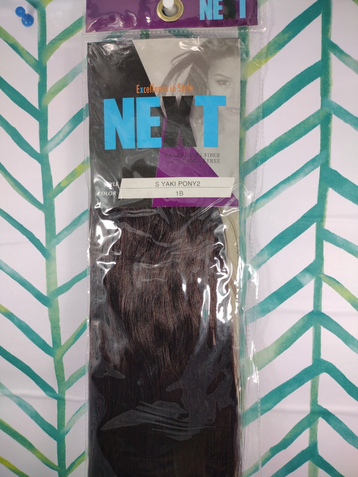 NEXT Kanekalon Fiber – 100% Tangle Free. Style S.Yaki Pony2 Color T1B/33
