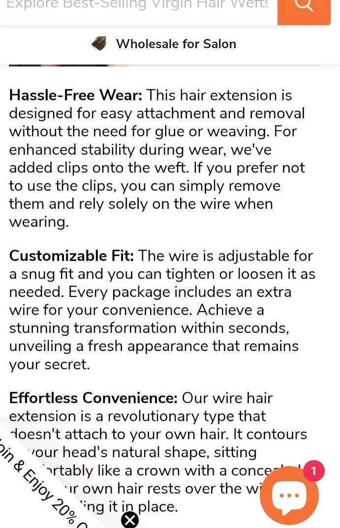 Sunny Hair Wire Extentions Highlighted Honey Blond Rent LineHuman 16″ 80g $92