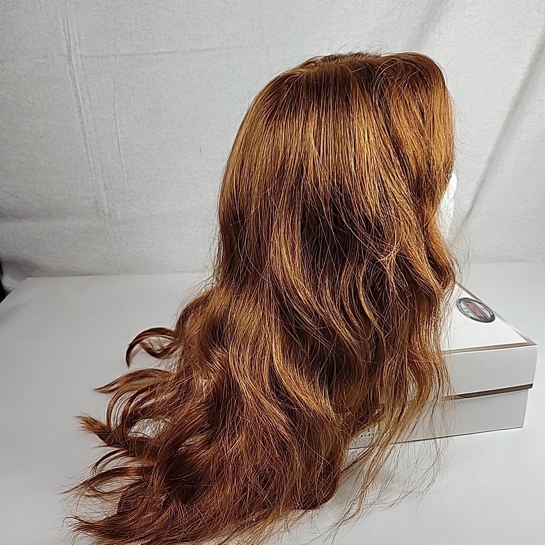 Envy Wig MAYA Synthetic Color Lighter Red Long Hair Box SZ S/M EUC