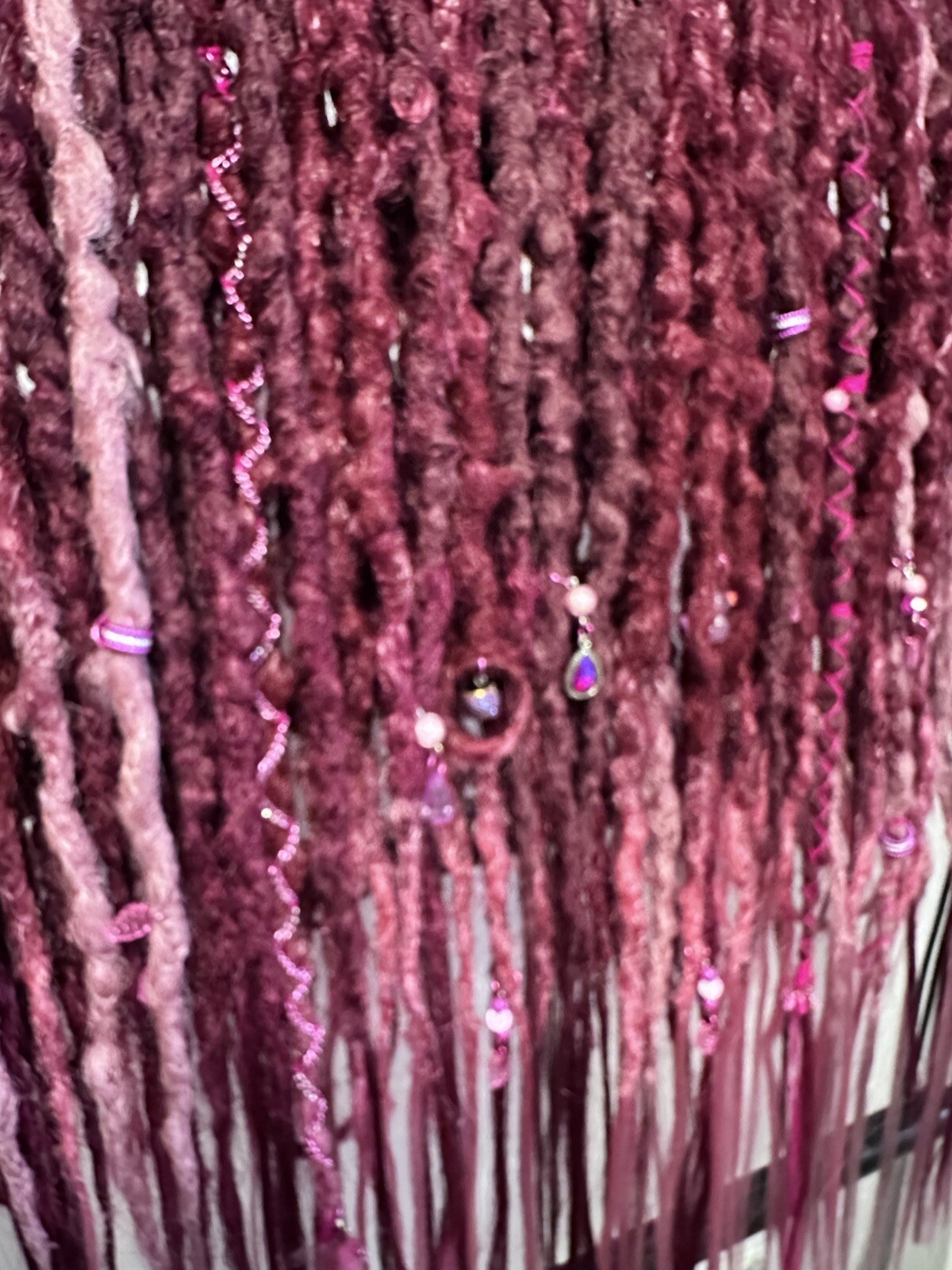 Dreadlocks DE 55 pieces – 110 ends + free elastic band decoration
