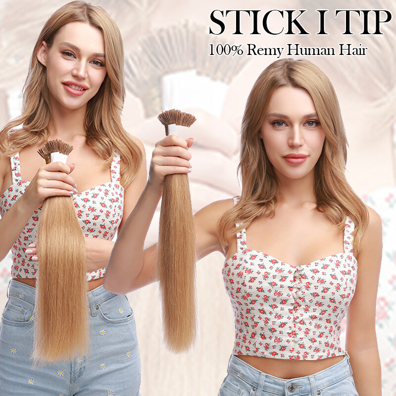 Itip Micro Loop Bead Tip Stick I Tip 100% Remy Human Hair Extensions Thick 1G/S