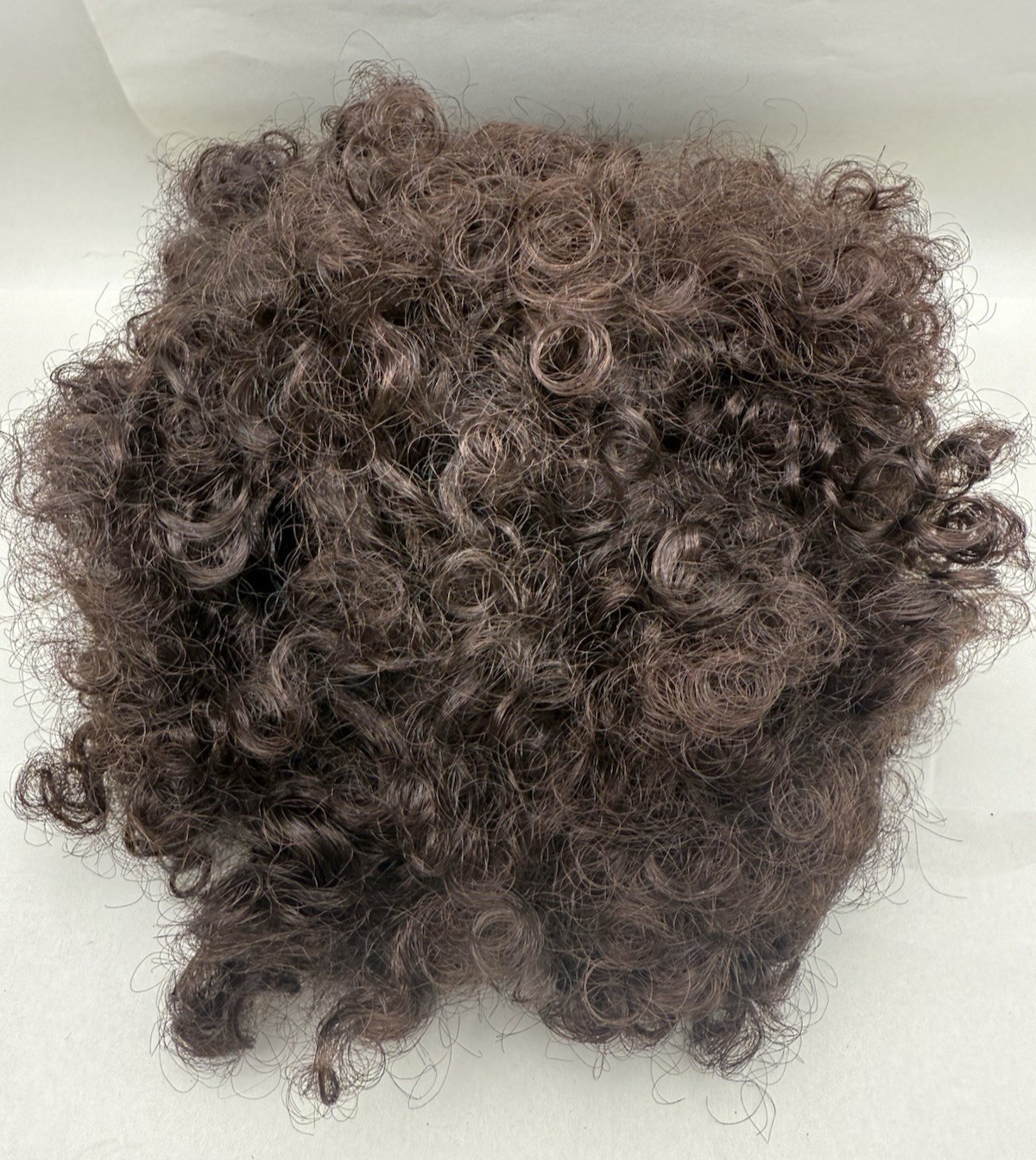 Kangaroo Brown Afro Wig for Women & Men Wig w/Bangs Short Bouncy Fluffy ONE SIZE