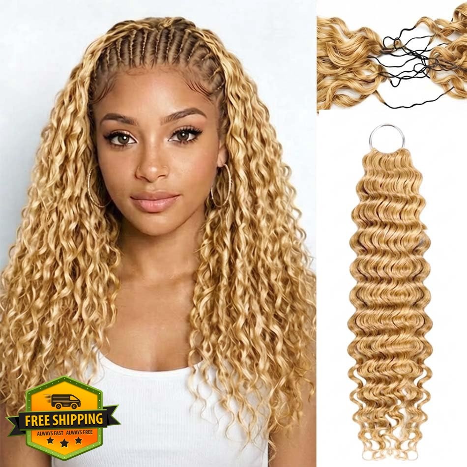Sherico 12″ Water Wave Blonde Crochet Hair WW