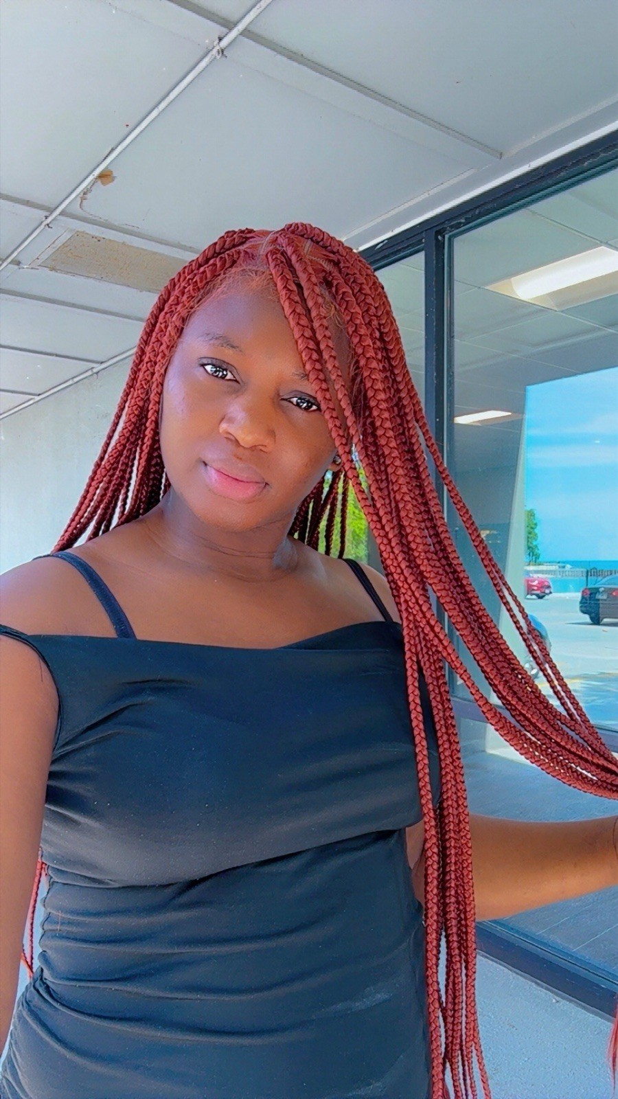 36inch Braided Hair For Black Women,full Lace, Exactly As Picture
