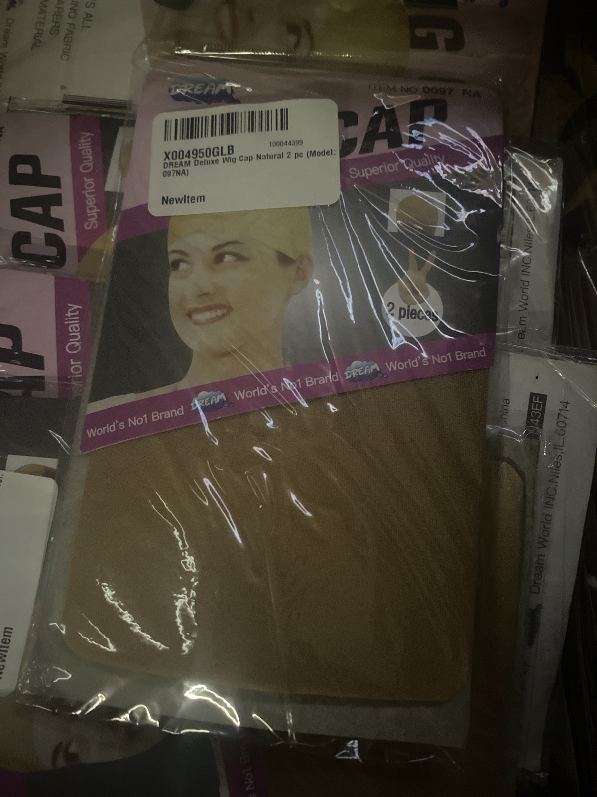 DREAM Deluxe Wig Cap | 10 Pc Beige Nude | Superior Quality | One Size | NEW