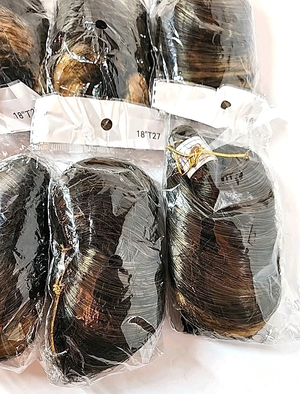 LOT OF 8 French Curly Braiding Hair for Box Braids 18″ 100G/Pack Loose Wave T27