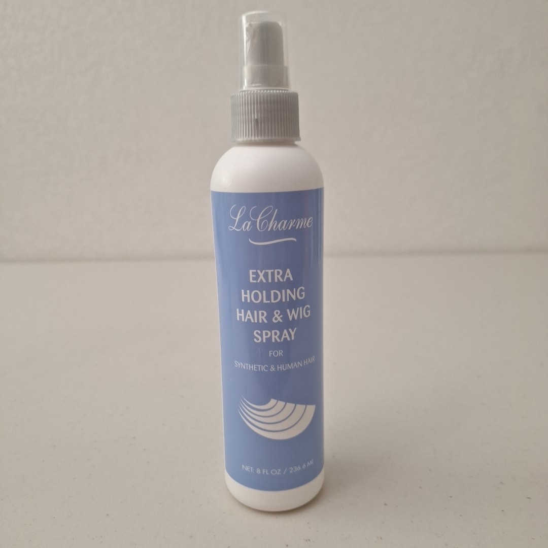 La Charme – Extra Holding Hair & Wig Spray Synthetic & Human Hair 8 Fl Oz RARE!