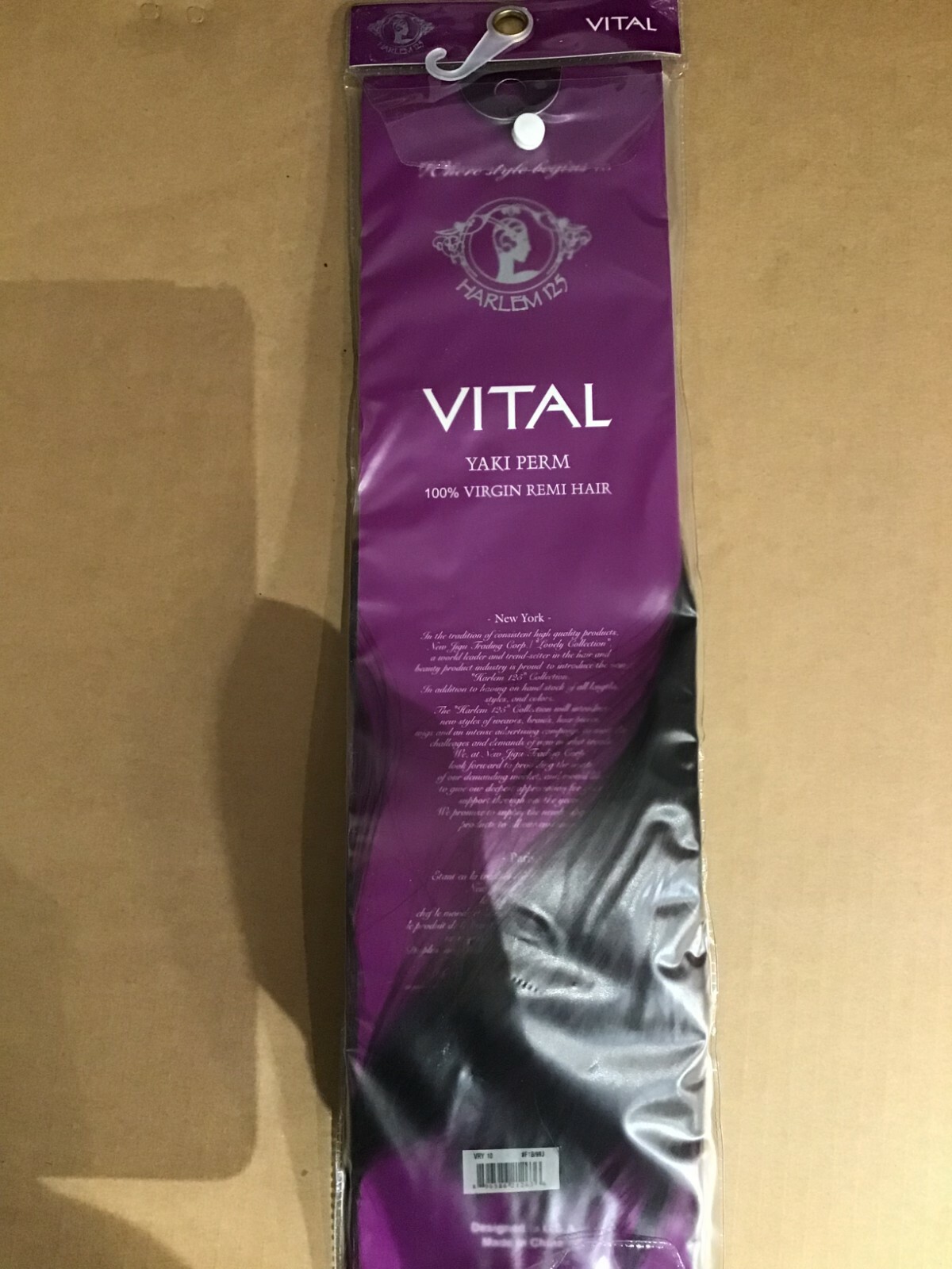 Vital Yaki Perm by Harlem 25 New In Bag 10″ Color F1B/99J