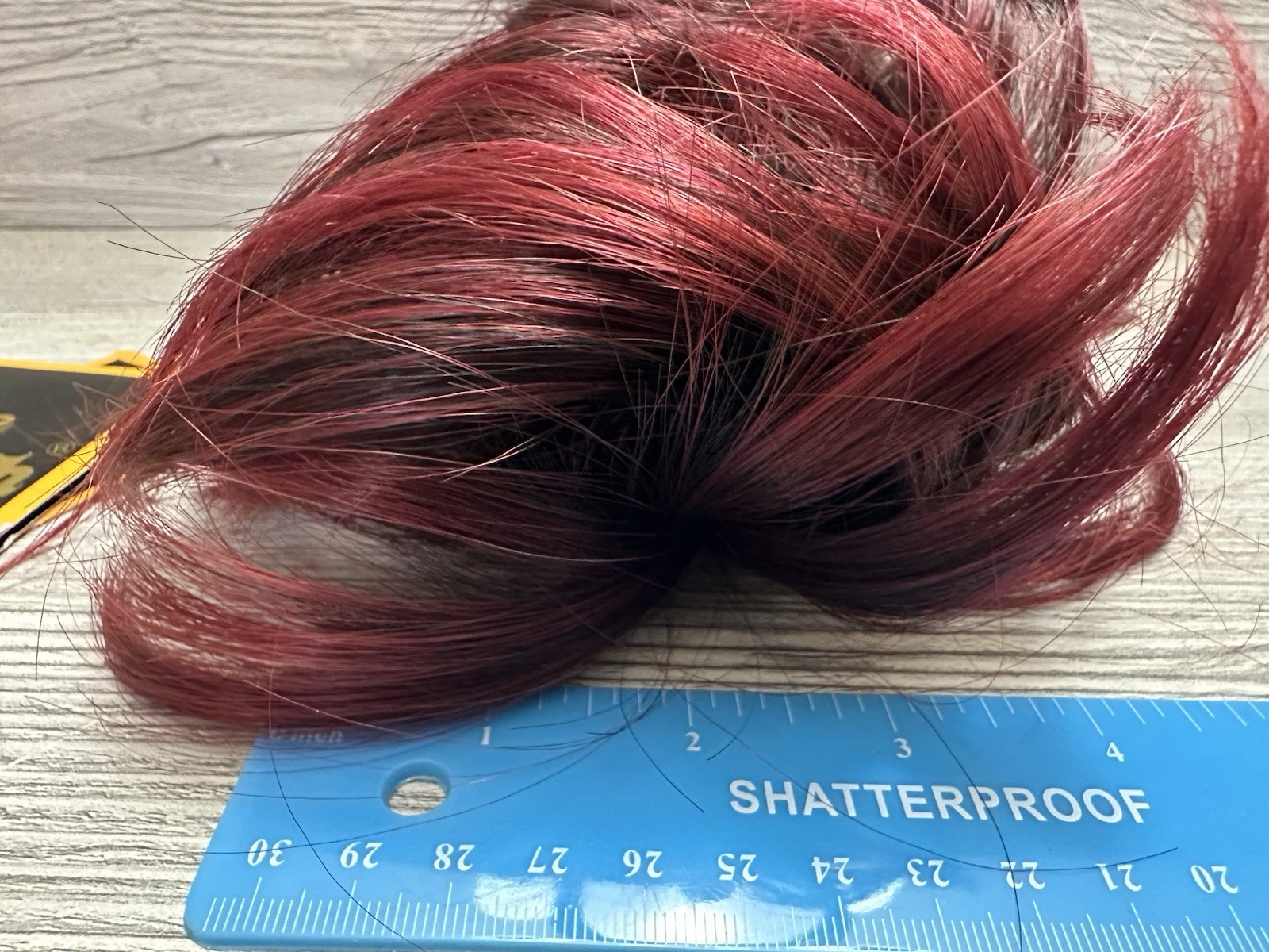 Hair Piece Wig By Magic Touch. 100% Kanekalon fiber Small Section C-560 Tin/Bur