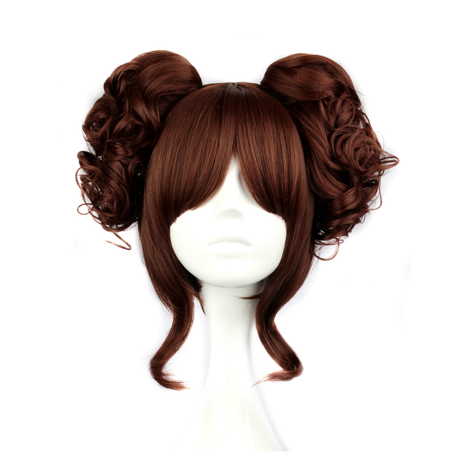 Cosplay Wig Party Wigs Full Synthetic Hair 35cm/13.8″ Lolita Cute Brown
