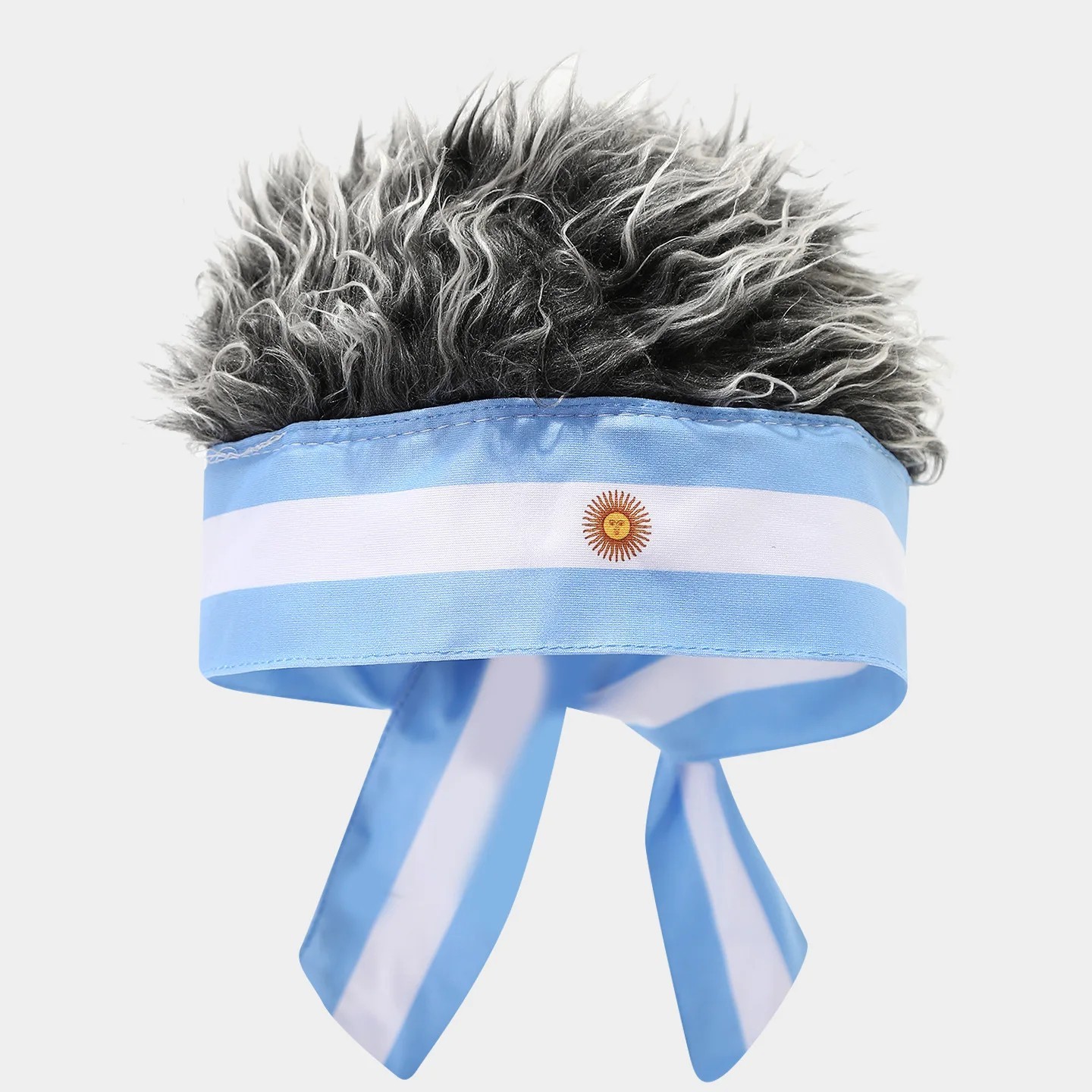 FIFA World Cup Funny Wig Headband Country Flag Soccer Fan Hat Party Costume Cap