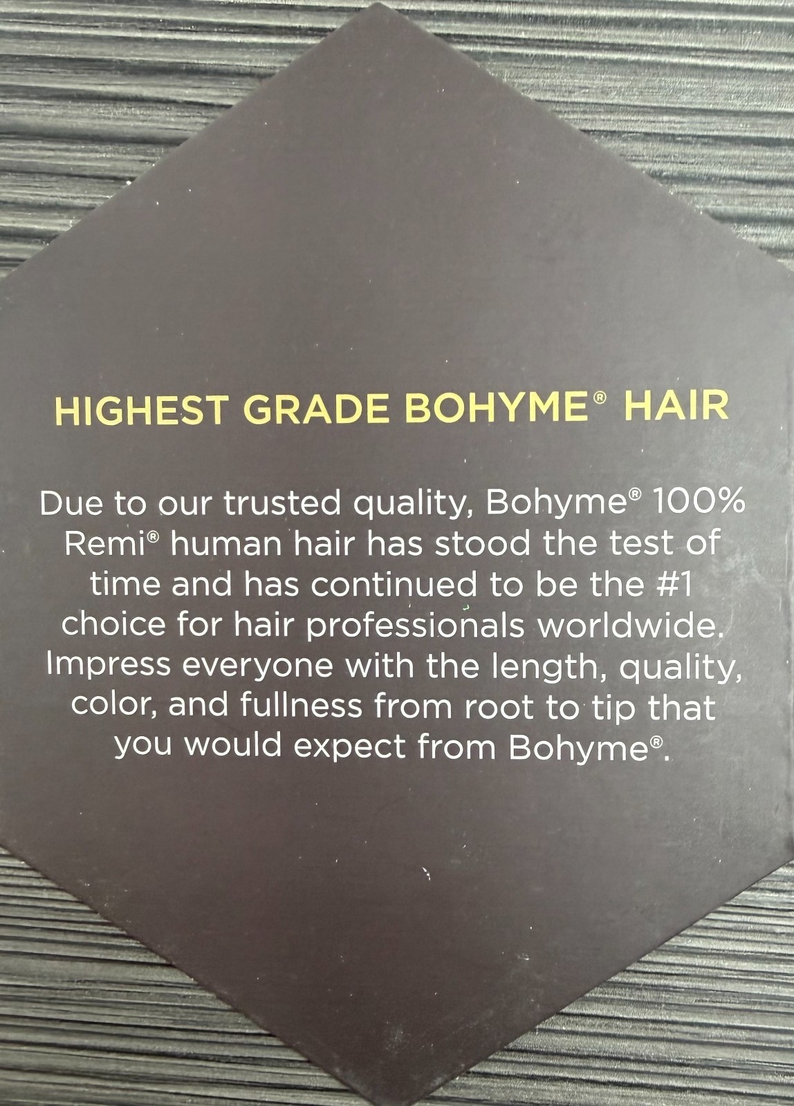 Bohyme Essential 100% Remi Human Hair 22″ Clip-In Extensions 7pcs #1B Off-Black