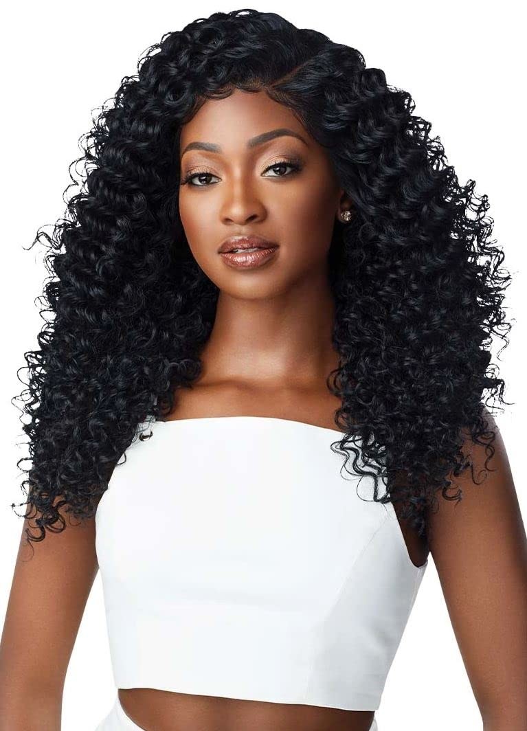 Off Black 1B Lace Front Wig 13×6 Frontal Hand Tied Heat Friendly Adjustable Band