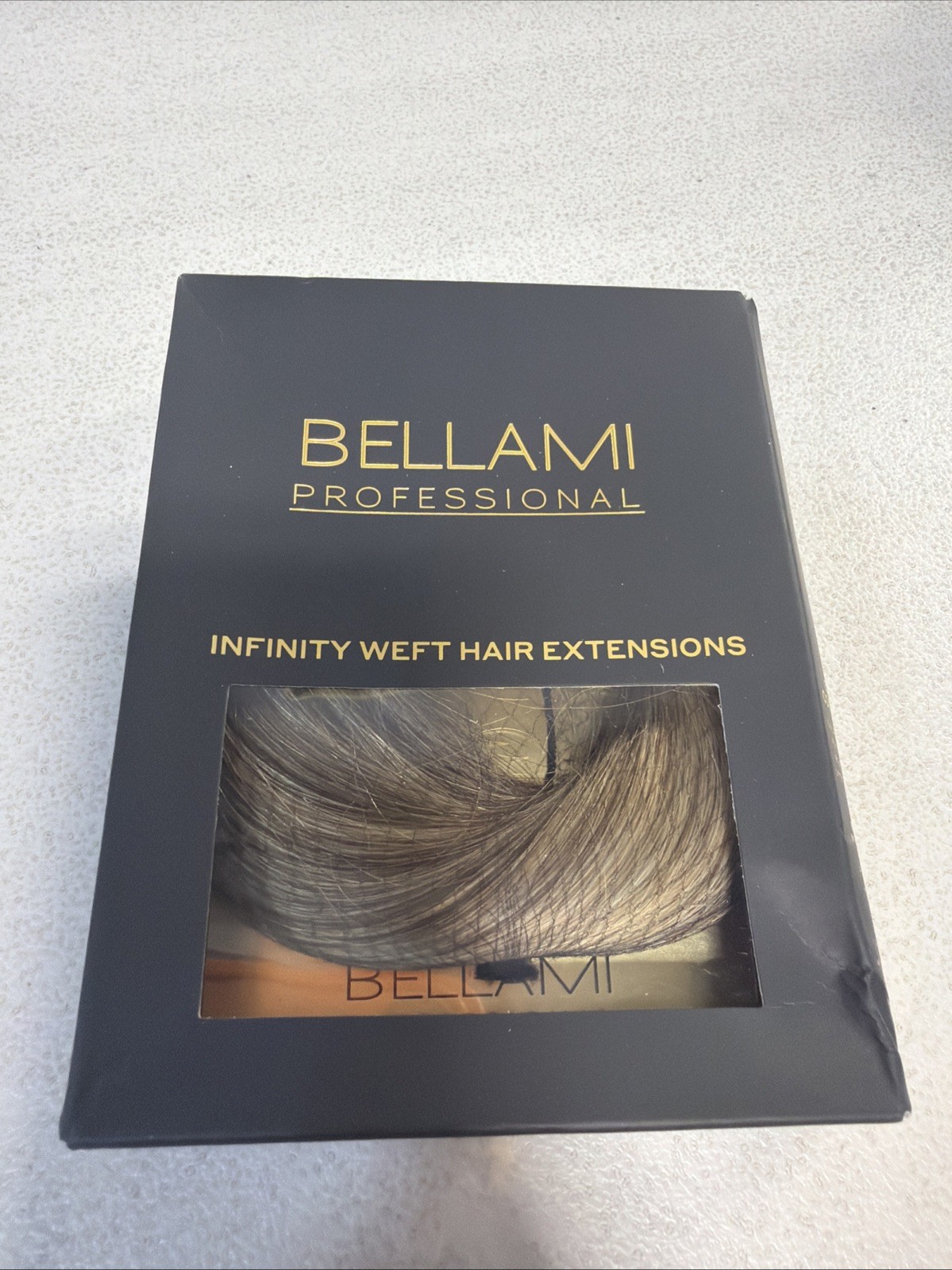 BELLAMI INFINITY WEFT Color CHOCOLATE REVEL #1C2418/46/4 Hybrid 16in -60g