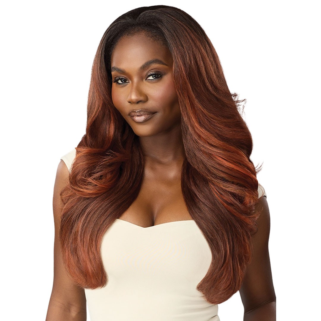 Outre Synthetic Half Wig Quick Weave – Dominican Blowout Waves