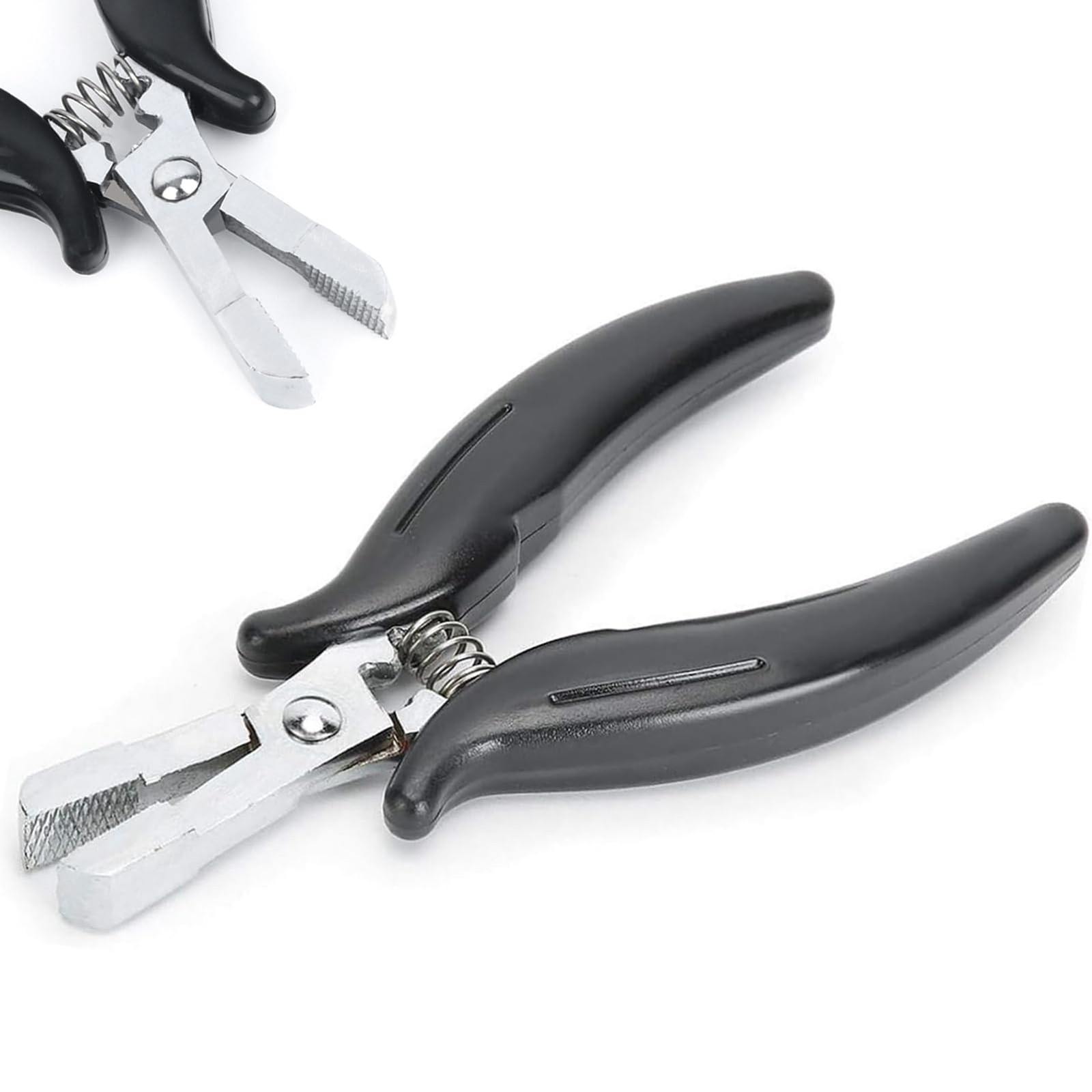 Fusion Bond Crusher Tool for Keratin Hair Extensions Pliers for Micro Rings B…