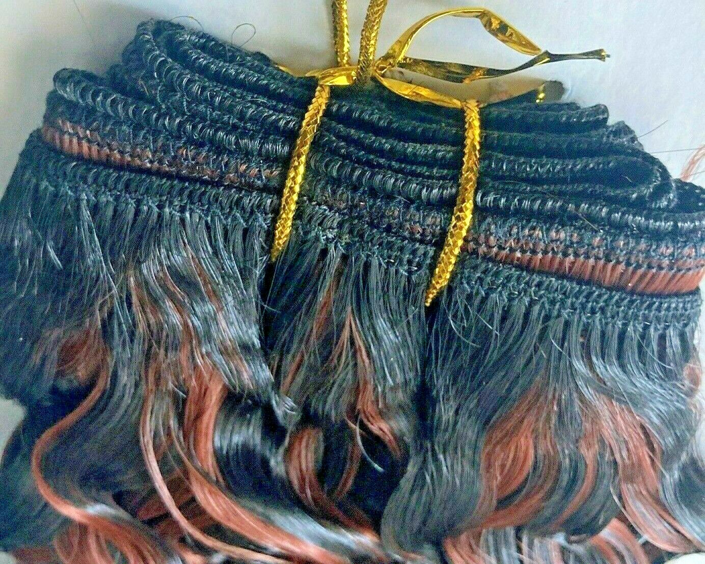 1 Pack Most Advanced Synthetic Wavy Hair Extensions Tangle Free 18″ Color:1B/33