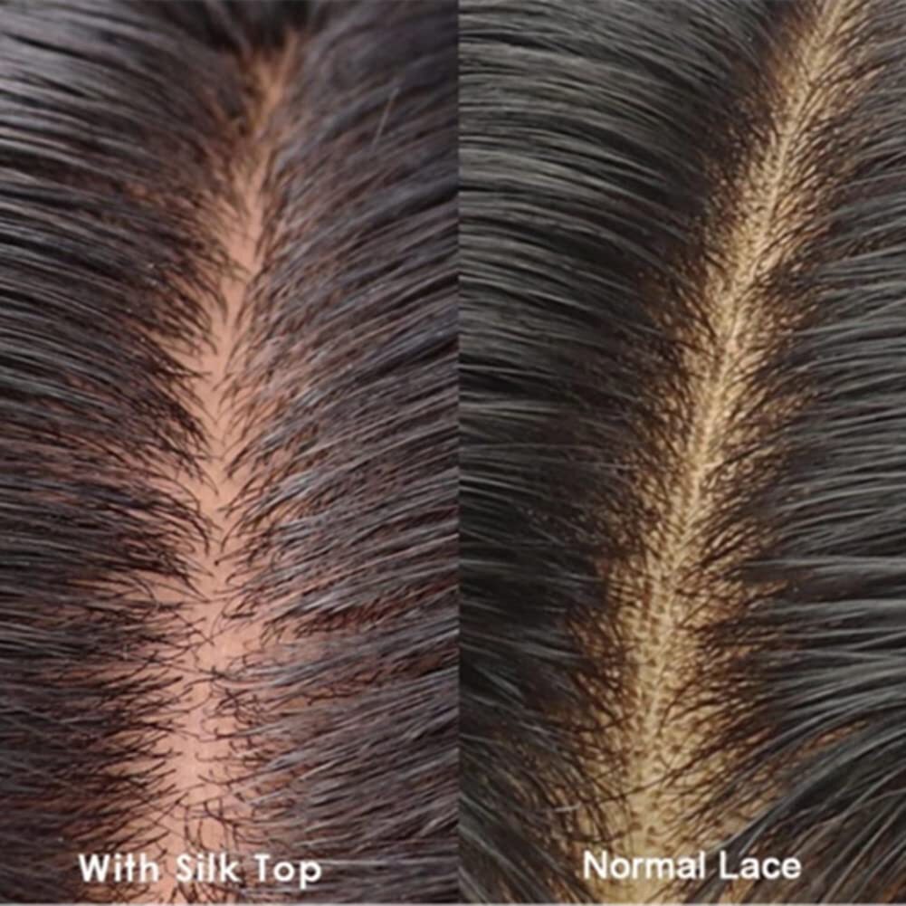 5×5 Silk Top Full Lace Human Hair Wig Water Wave Pre Plucked Silk Base Full Wig
