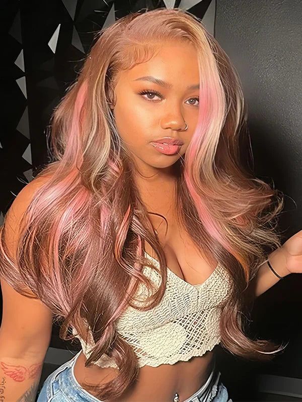 Long Wave 4×4 Lace Front 100% Human Hair Wigs Daily