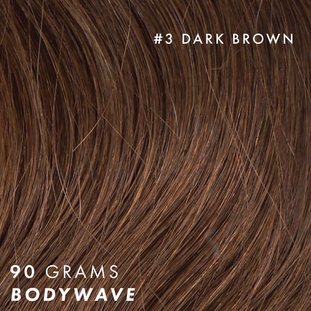 909 Bodywave Exclusive Weft by The Hair Shop Remy Human Hair Extensions 90g