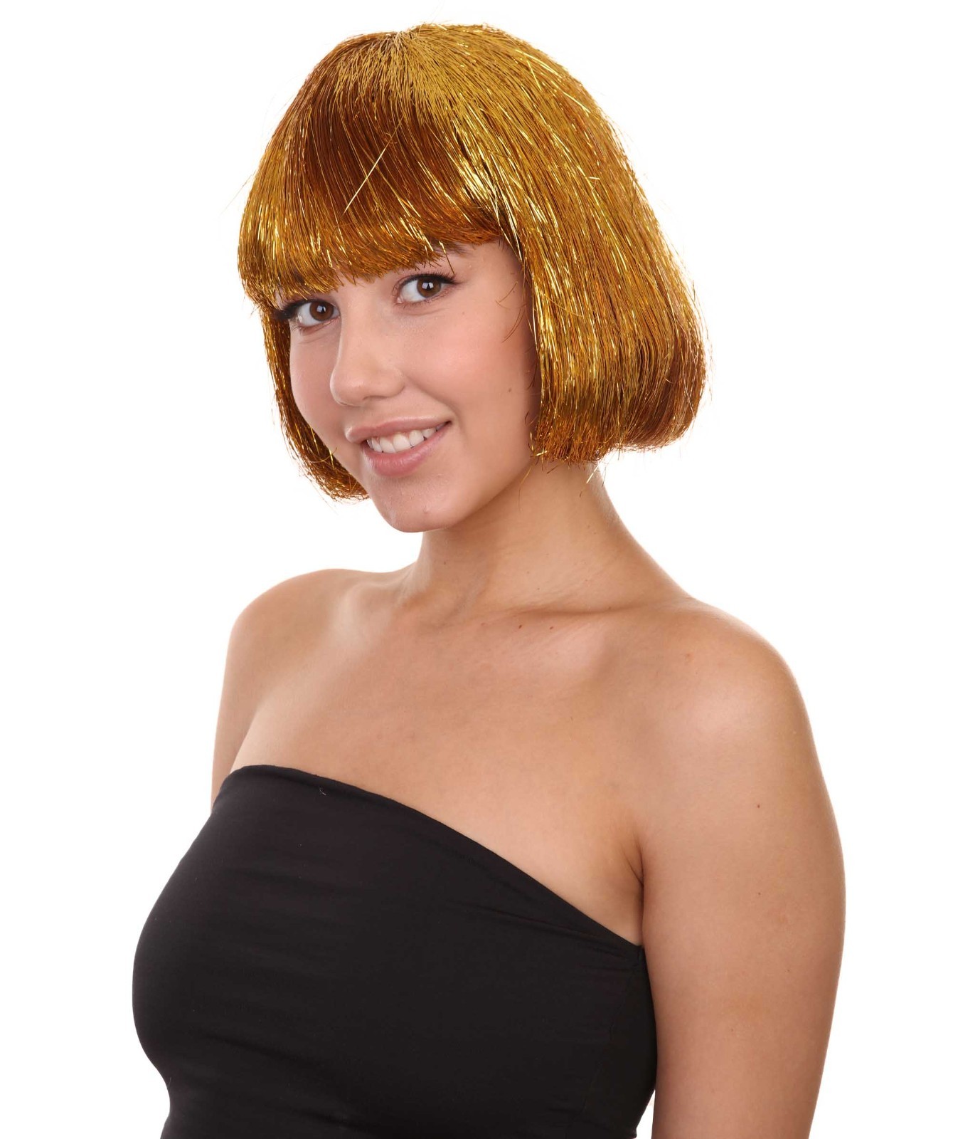 Adult Women Tinsel Bob Wig Collection