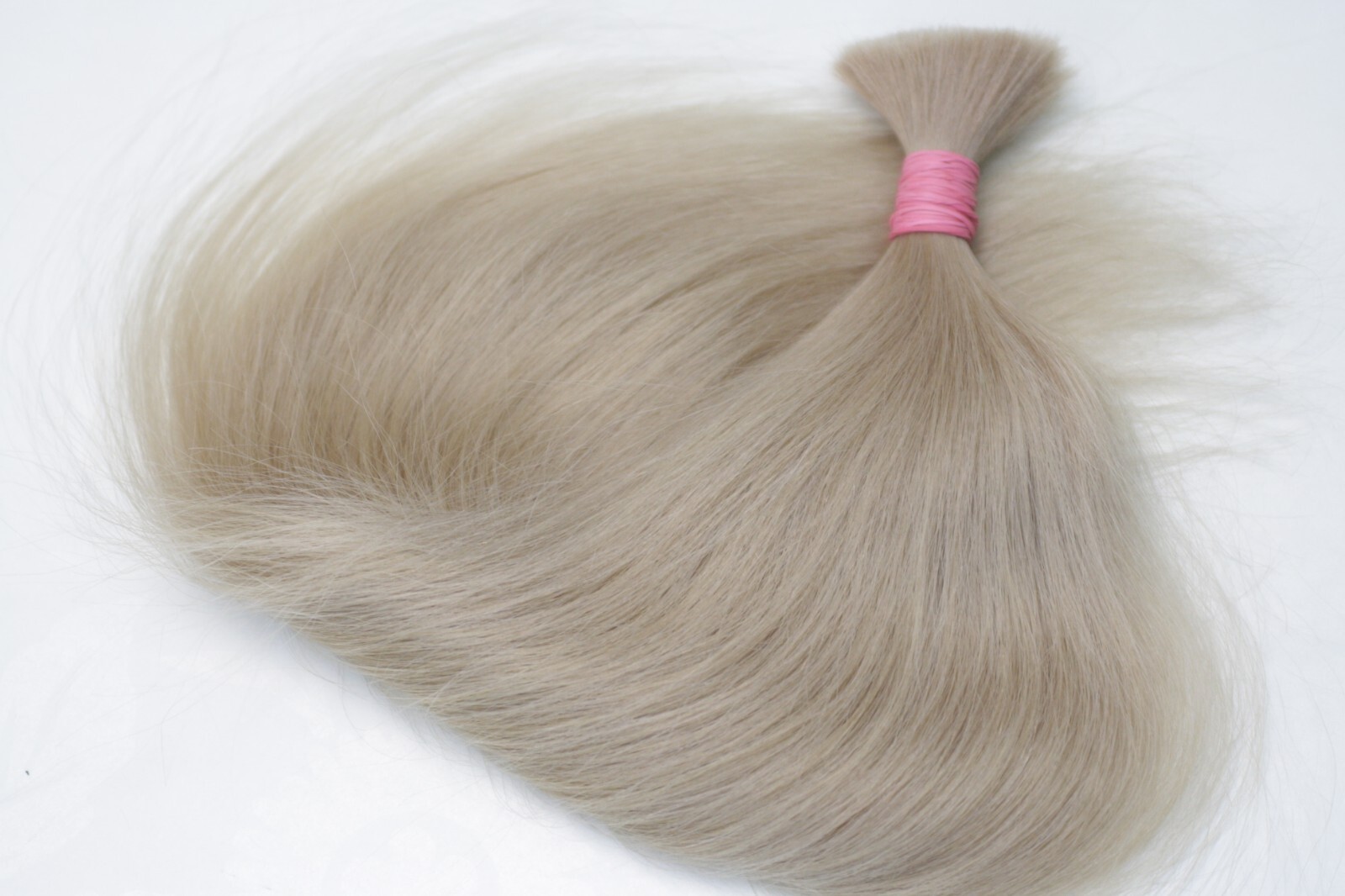 LUX European Ukrainian Natural THIN Hair Slavic Blond 44cm/17,3″ & 56gr/1,98oz