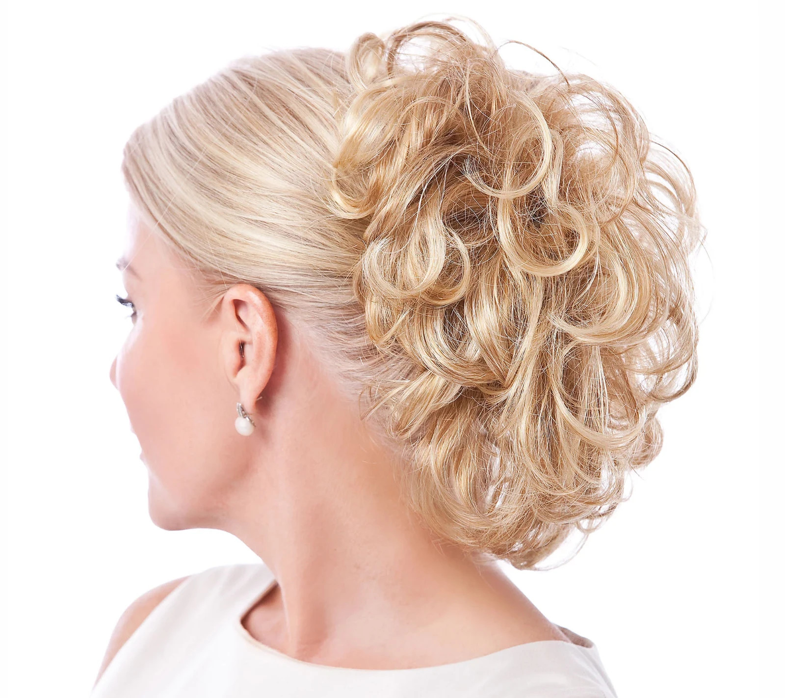 New Toni Brattin Pony Curls Hair Piece #102 SALT / PEPPER Clip-On Hair A300992