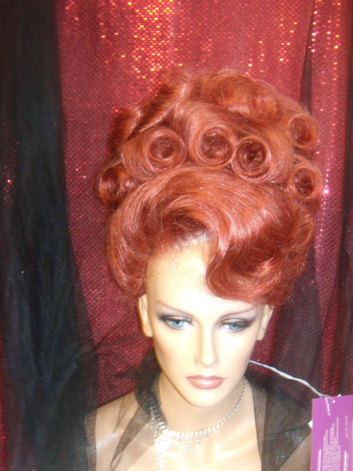 SIN CITY WIGS UPDO FRENCH TWIST SOFT PILES OF CURLS POOF WAVE VOLUME GLAM SMOOTH