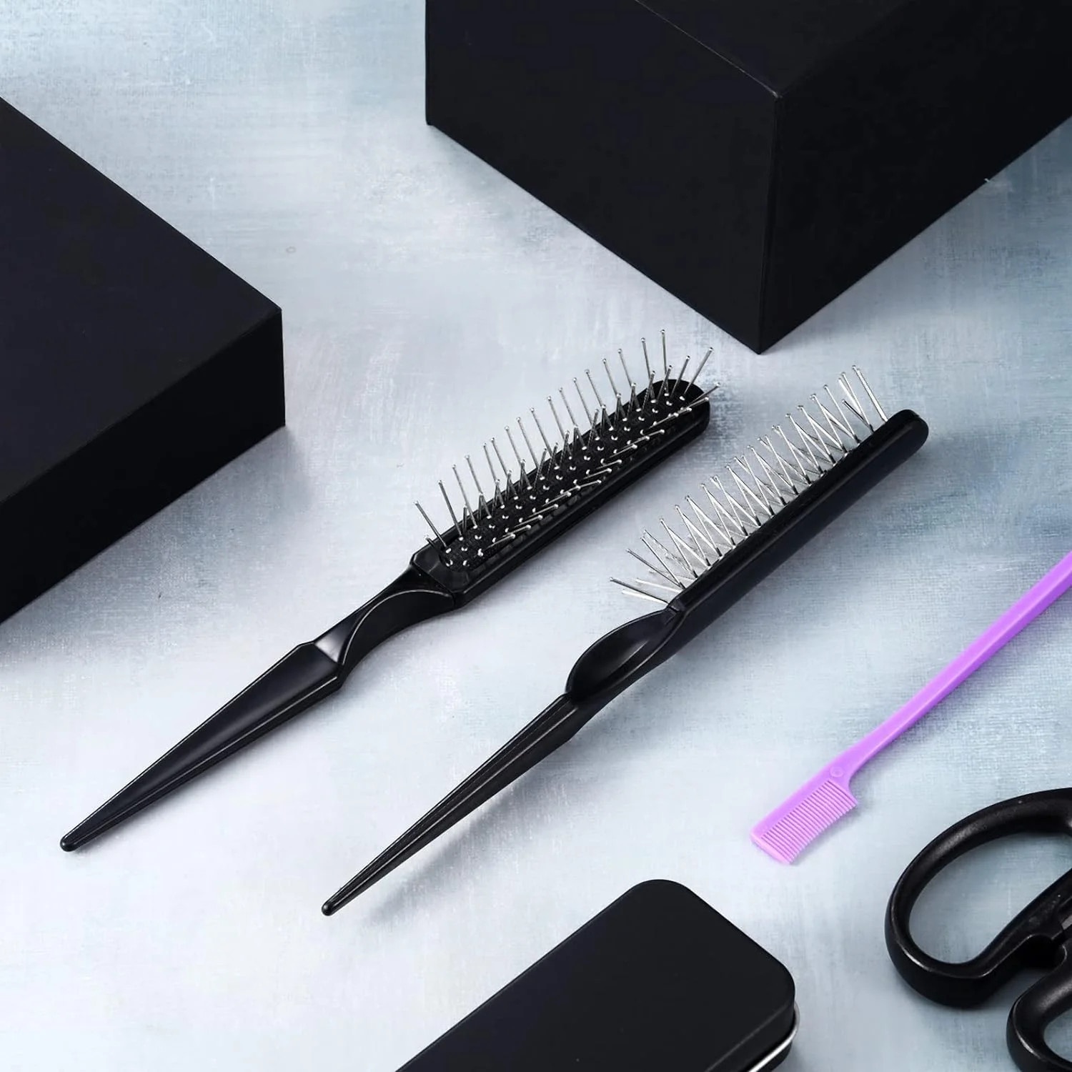 3-Row Wig Brush w/ Tips, Pack of 3
