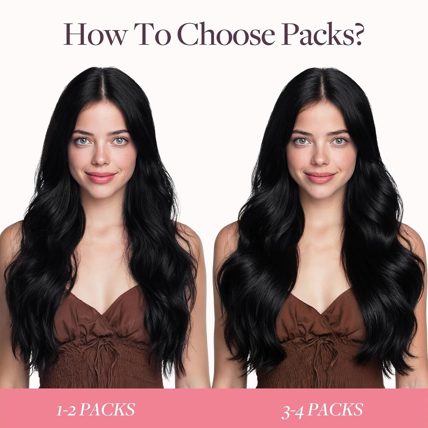 Luxurious 20-Inch Tape-In Extensions, Dark Brown 50g Remy Human Hair, 20pcs