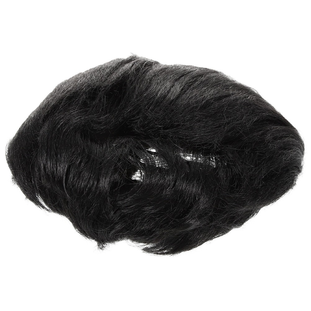 High Temperature Fiber Black Wig for Men Cosplay Party Style