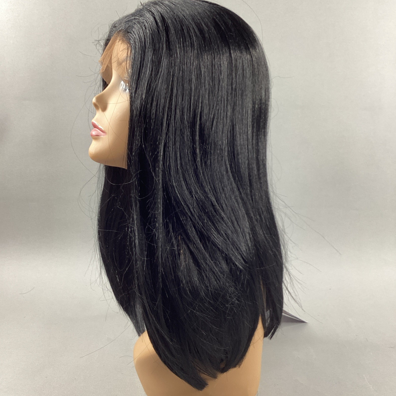 MLI301 Magic Lace Straight #1 Jet Black Lace Front Synthetic Wig