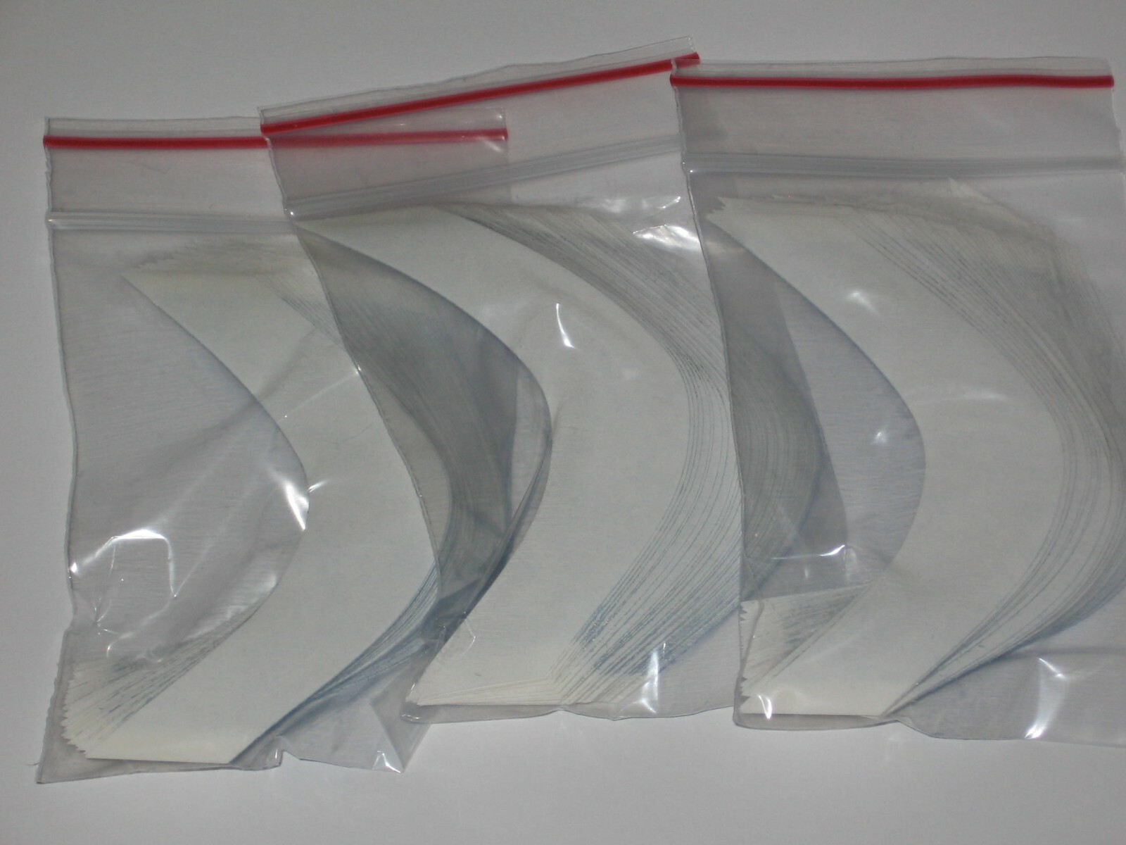 WALKER TAPE BLUE LINER DOUBLE-SIDED AA CONTOUR LACE WIGS HAIRPIECE TAPE- 108 PCS